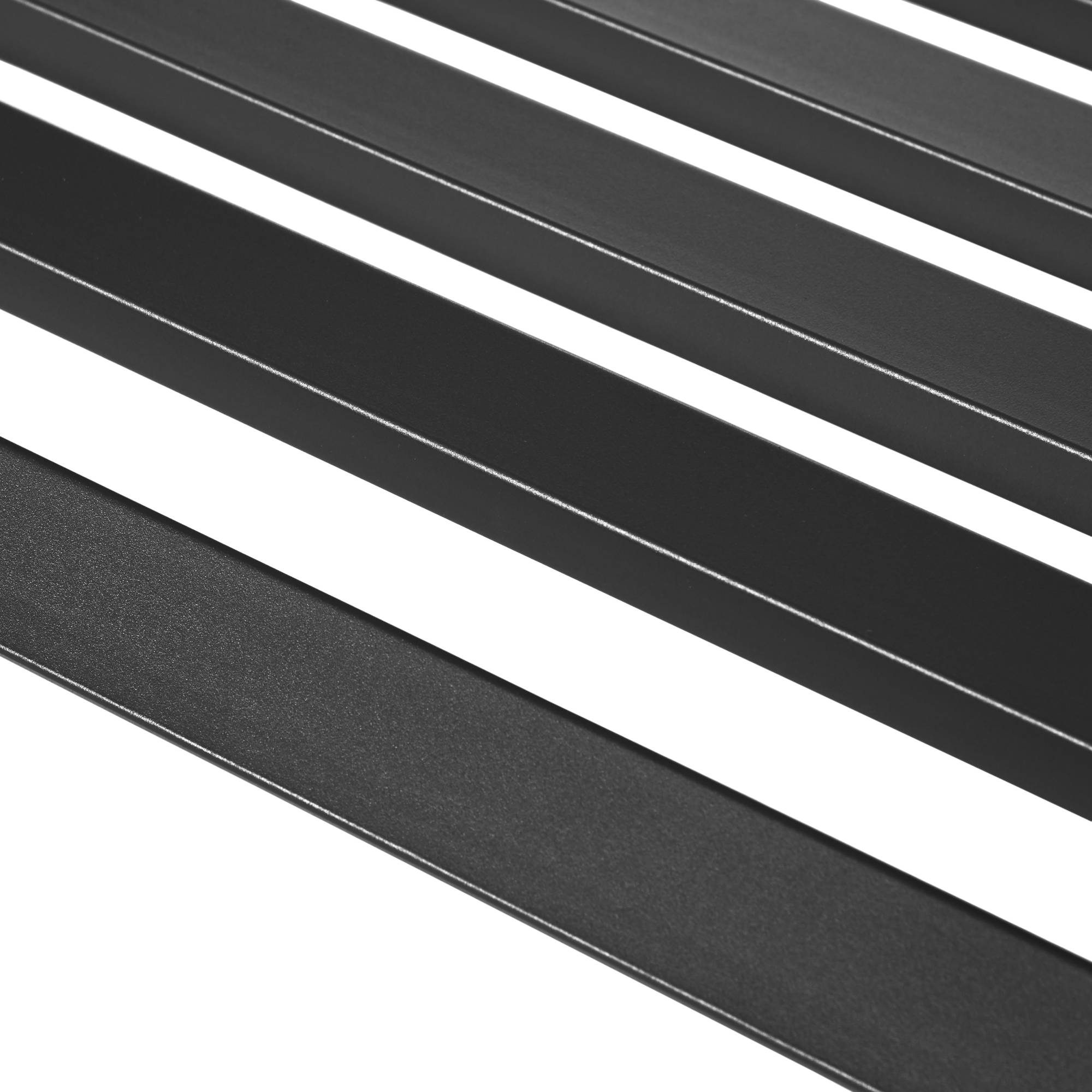 ComfortXL - Banc de jardin 2 places métal balcon terrasse peinture imperméable 127x62x82cm noir - ComfortXL Outdoor Living - Image 9