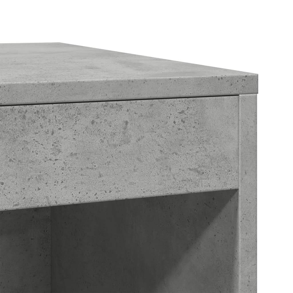 Vidaxl - Meuble de bac à litière pour chat gris béton bois d'ingénierie vidaXL 857763 - Image 4