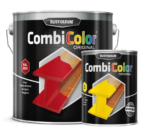 Primaire de protection antirouille et finition CombiColor Original vert mousse RAL 6005 pot 750ml - RUST-OLEUM - 7337.0.75 - Image 1