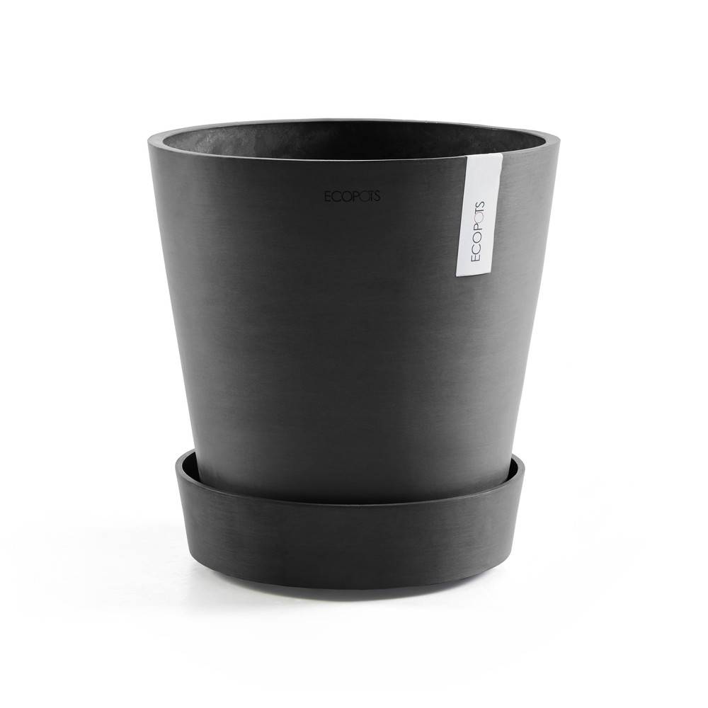 Ecopots - Support à roulettes Wheels 60 Gris Foncé - Ø 51 x H. 12,4 cm ECOPOTS - Image 1