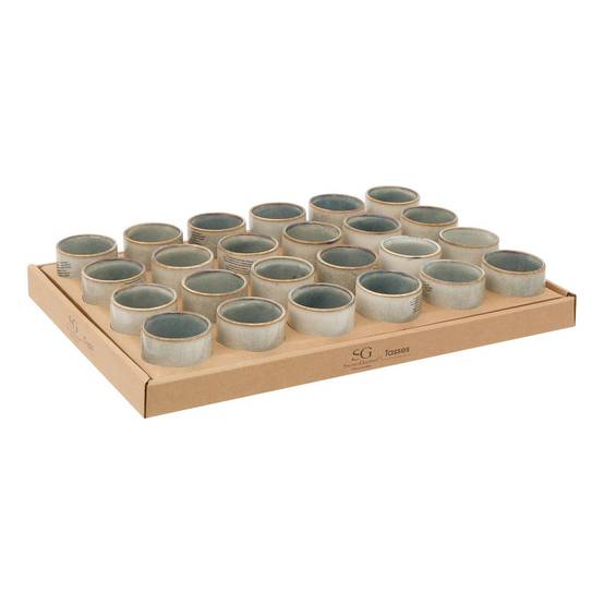 Atmosphera - Tasse Terre inconnue vert D6,7xp5,5cm - Atmosphera Créateur d'intérieur - Image 2