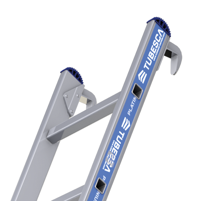 Echelle PLATINIUM droite 1 plan 3.03M 7 échelons | 02410207 - Tubesca - Image 5