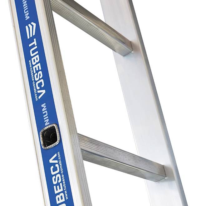Echelle PLATINIUM droite 1 plan 3.03M 7 échelons | 02410207 - Tubesca - Image 2