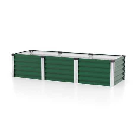 Vitavia - Carré potager Linus IN-OUT S – bac Zincalume®, Couleur Granit/Noir - Image 6