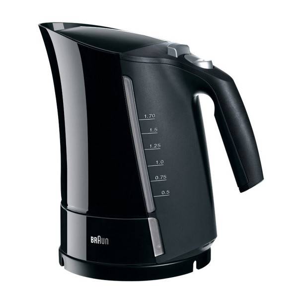 Braun - Bouilloire Électrique avec Voyant LED Braun 533631 1,7 L Noir Plastique 3000 W 1,7 L - Image 1