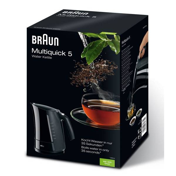 Braun - Bouilloire Électrique avec Voyant LED Braun 533631 1,7 L Noir Plastique 3000 W 1,7 L - Image 2