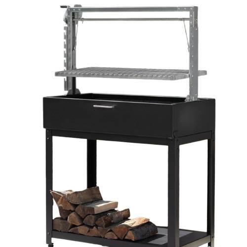 Barbecue Argentin Santa Maria Sur Pieds Mixte - GRILL CHIC - Image 1