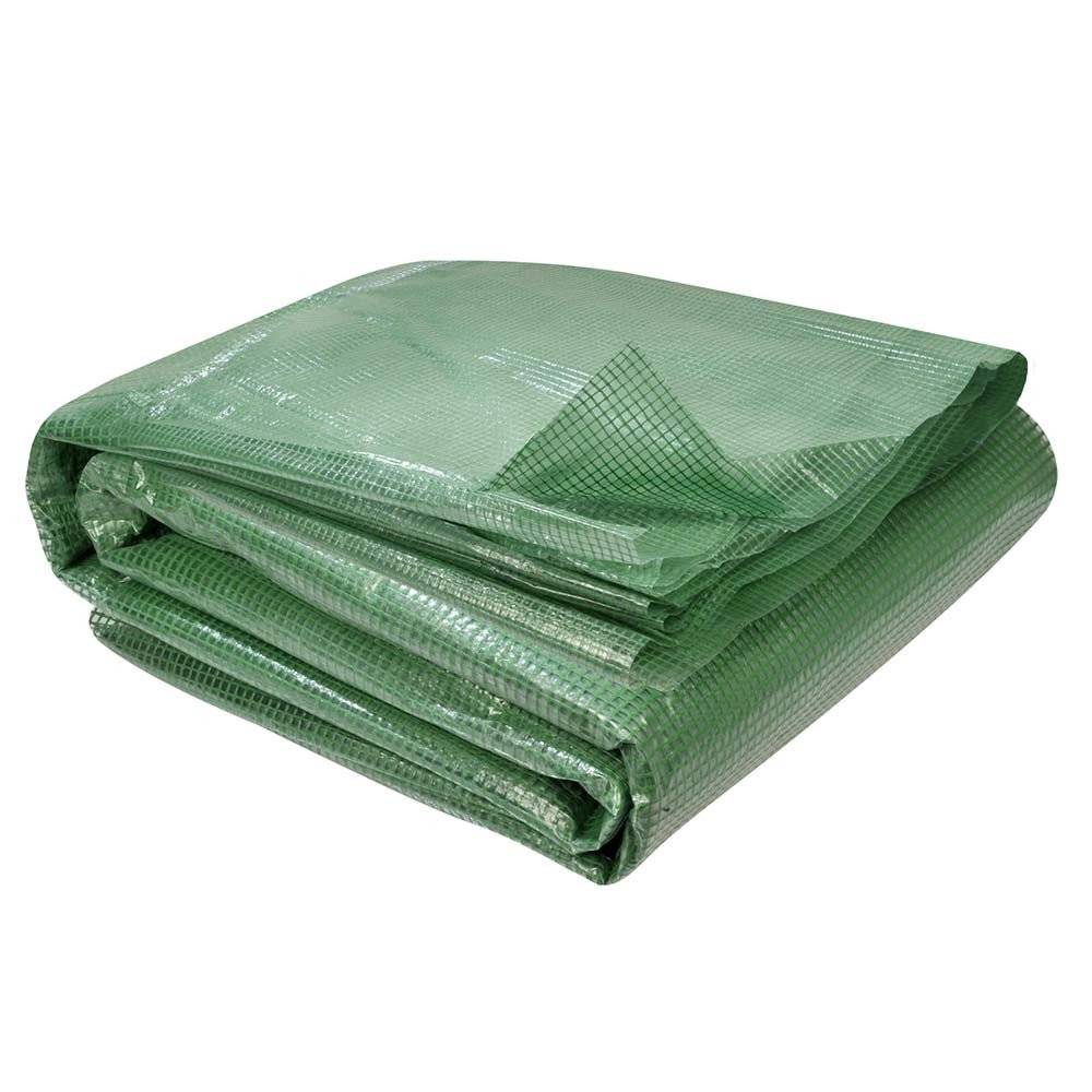 Bâche de rechange pour serre tunnel verte 18 m² Vert - Image 1