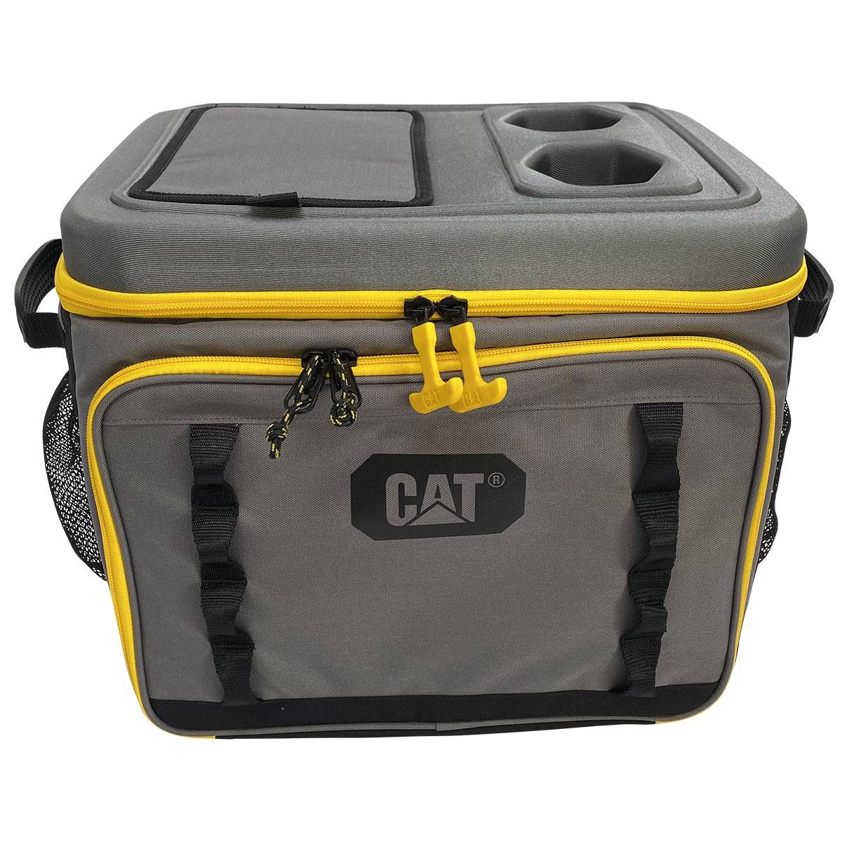 Glacière portable Sac isotherme 35 Litres Grand volume Chantier Camping Plage Caterpillar - Image 1