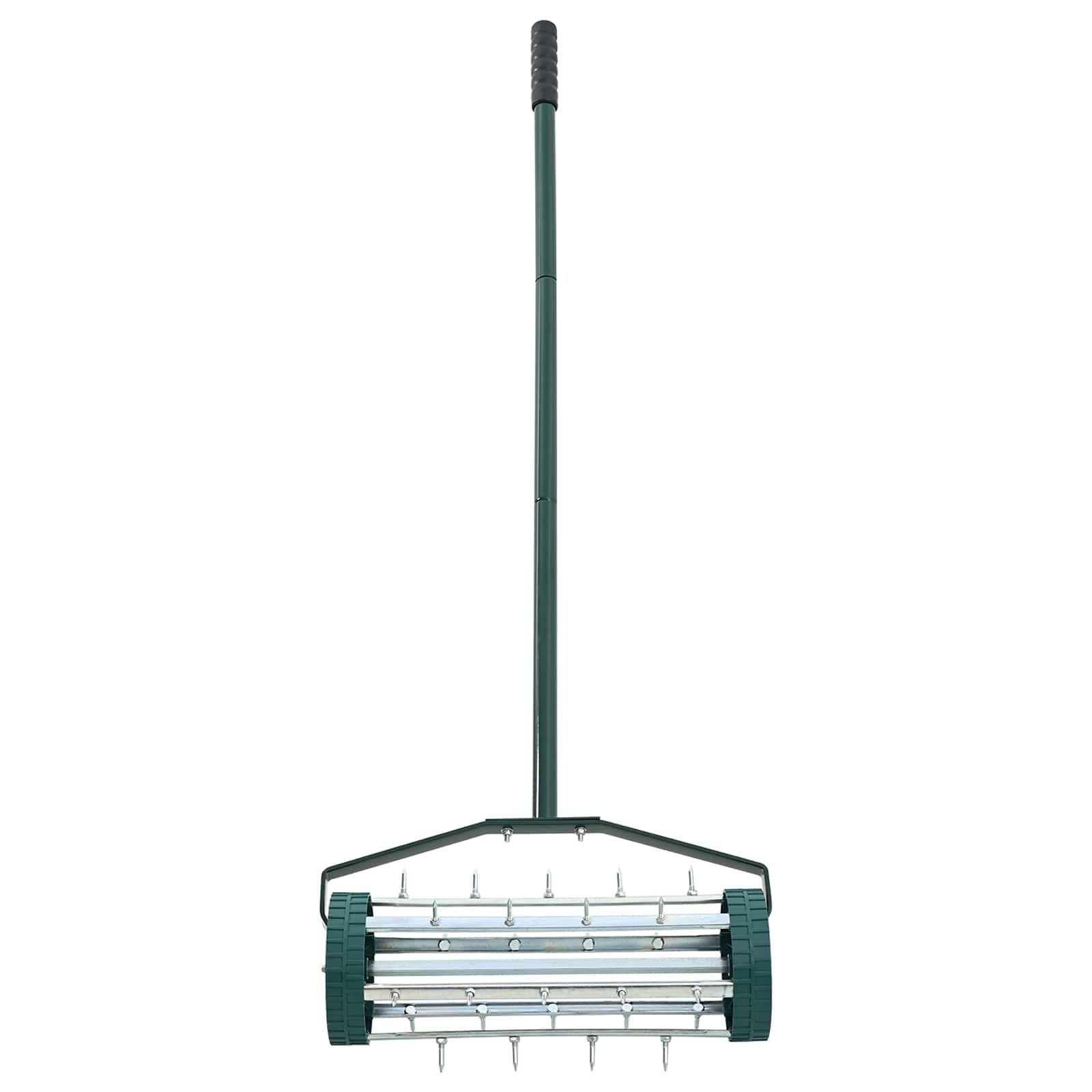PANGIVO - Rouleau à gazon avec aérateur acier vert 127.5 x 44 cm - PANGIVO - Image 3