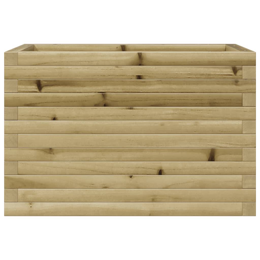 Jardinière - Bac à fleurs - Pot de fleurs 70x40x45,5 cm bois de pin imprégné - Image 5