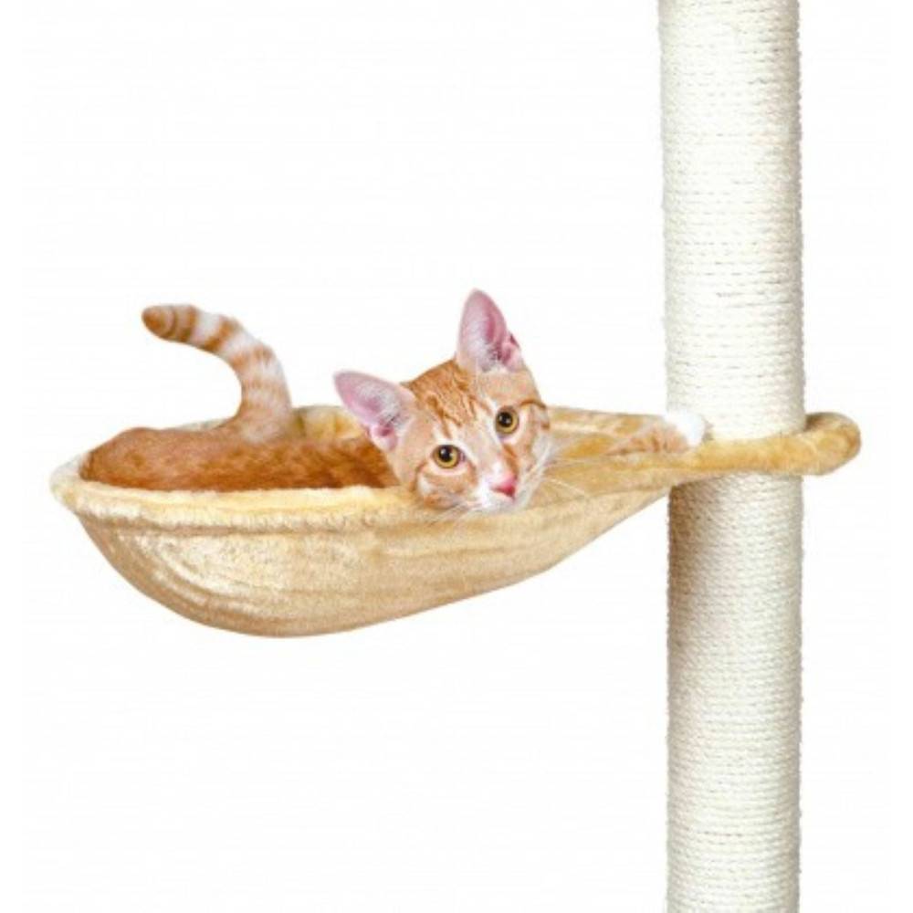 animallparadise - Nid hamac ø 40 cm pour arbre à chat beige - Image 1