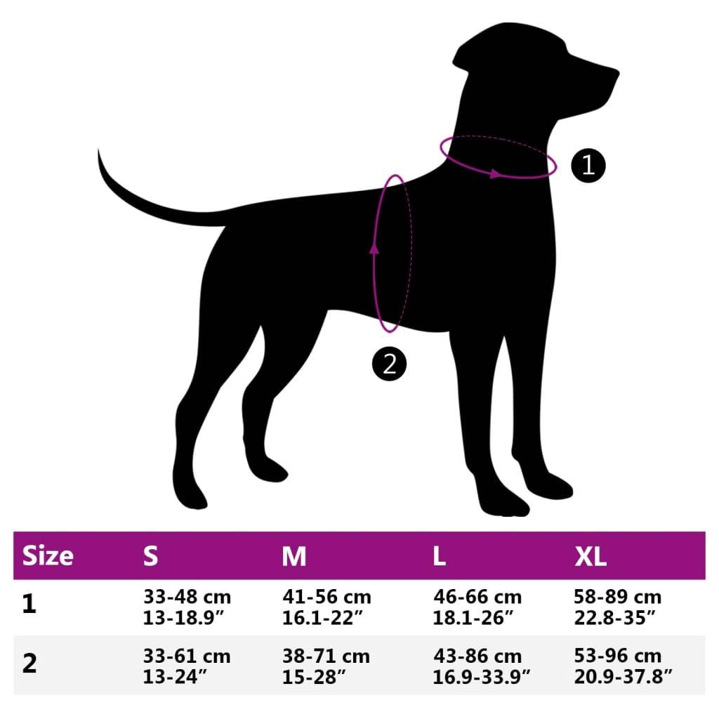 ComfortXL - Harnais chien anti-traction polyester réglable réfléchissant pour promenade Rose L – ComfortXL Pet Living - Image 9