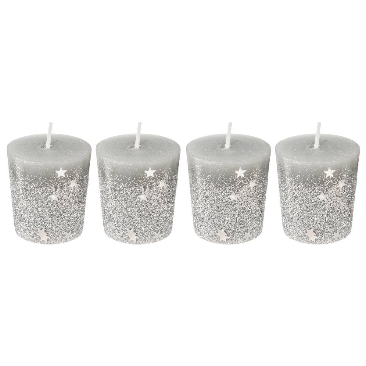 Fééric Lights & Christmas - Bougies Votives Argentées - Feeric Lights & Christmas