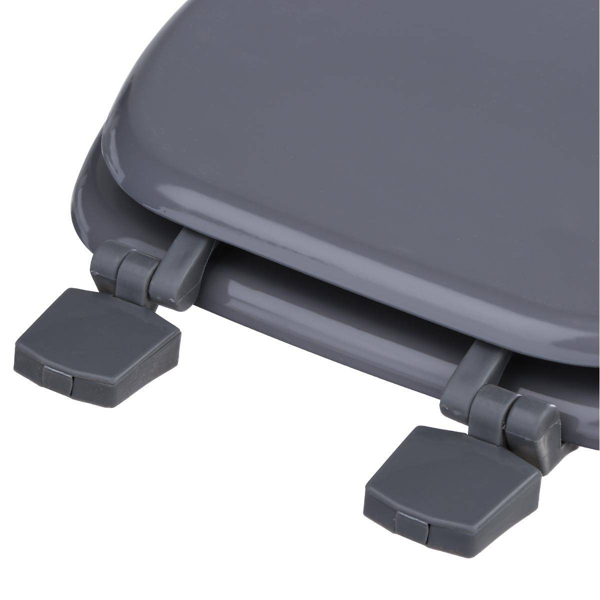 Abattant WC en Bois "Bathroom" 43cm Gris - Image 3