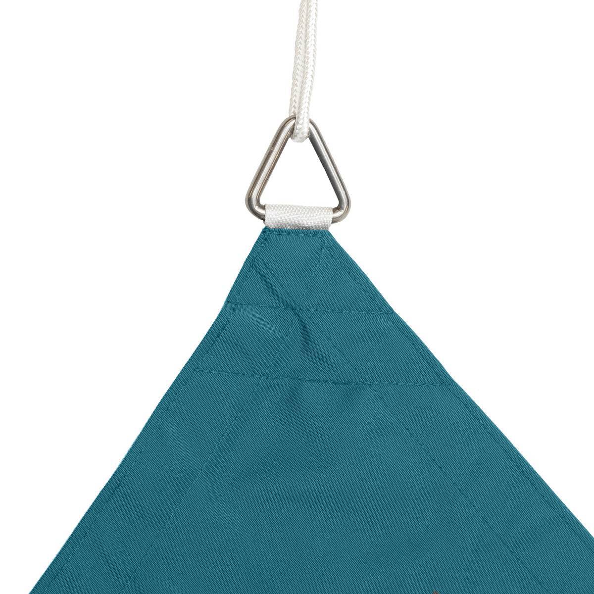 Hesperide - Voile d'ombrage rectangulaire "Shae" bleu canard 3x2m en polyester Hespéride - Image 3
