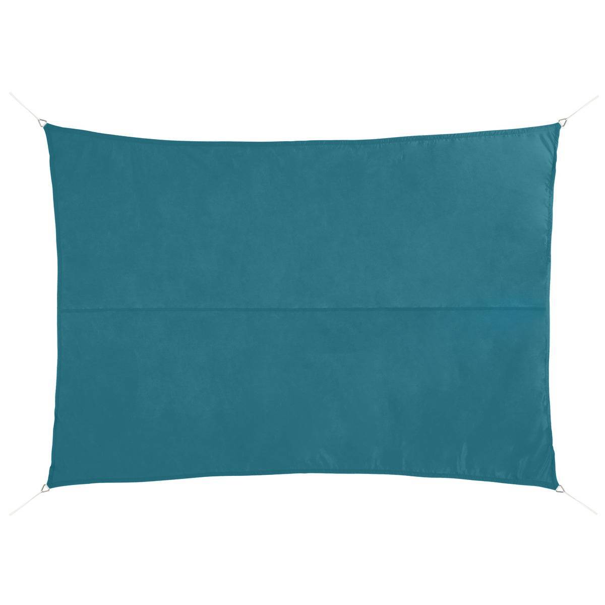 Hesperide - Voile d'ombrage rectangulaire "Shae" bleu canard 3x2m en polyester Hespéride - Image 2