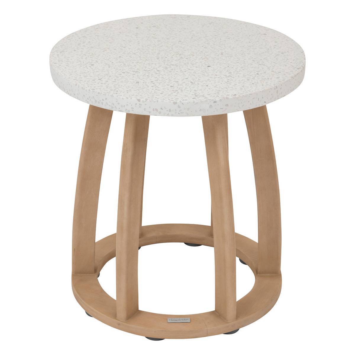Hesperide - Table d appoint de jardin ronde "Lemindo" 50 x 53cm en eucalyptus - Hespéride - Image 1