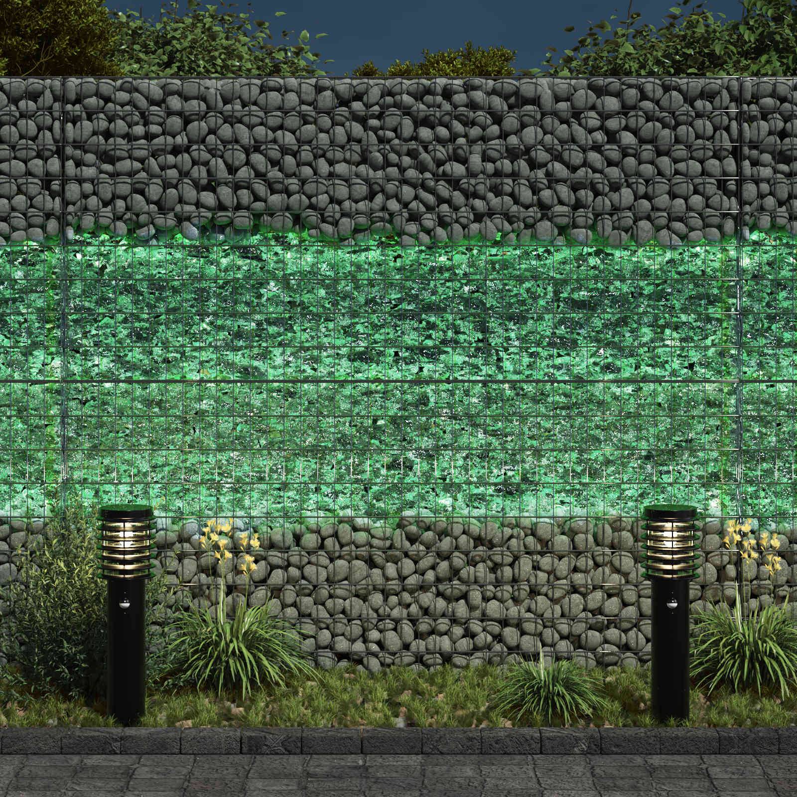 PANGIVO - Pierres de jardin verre vert clair 12 x 12 x 12 cm - PANGIVO - Image 5