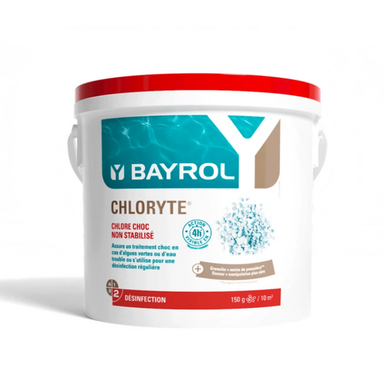 Chlore non stabilisé Bayrol Chloryte Traitement de l'eau 3,3 kg - Image 3