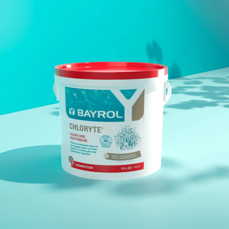 Chlore non stabilisé Bayrol Chloryte Traitement de l'eau 3,3 kg - Image 5