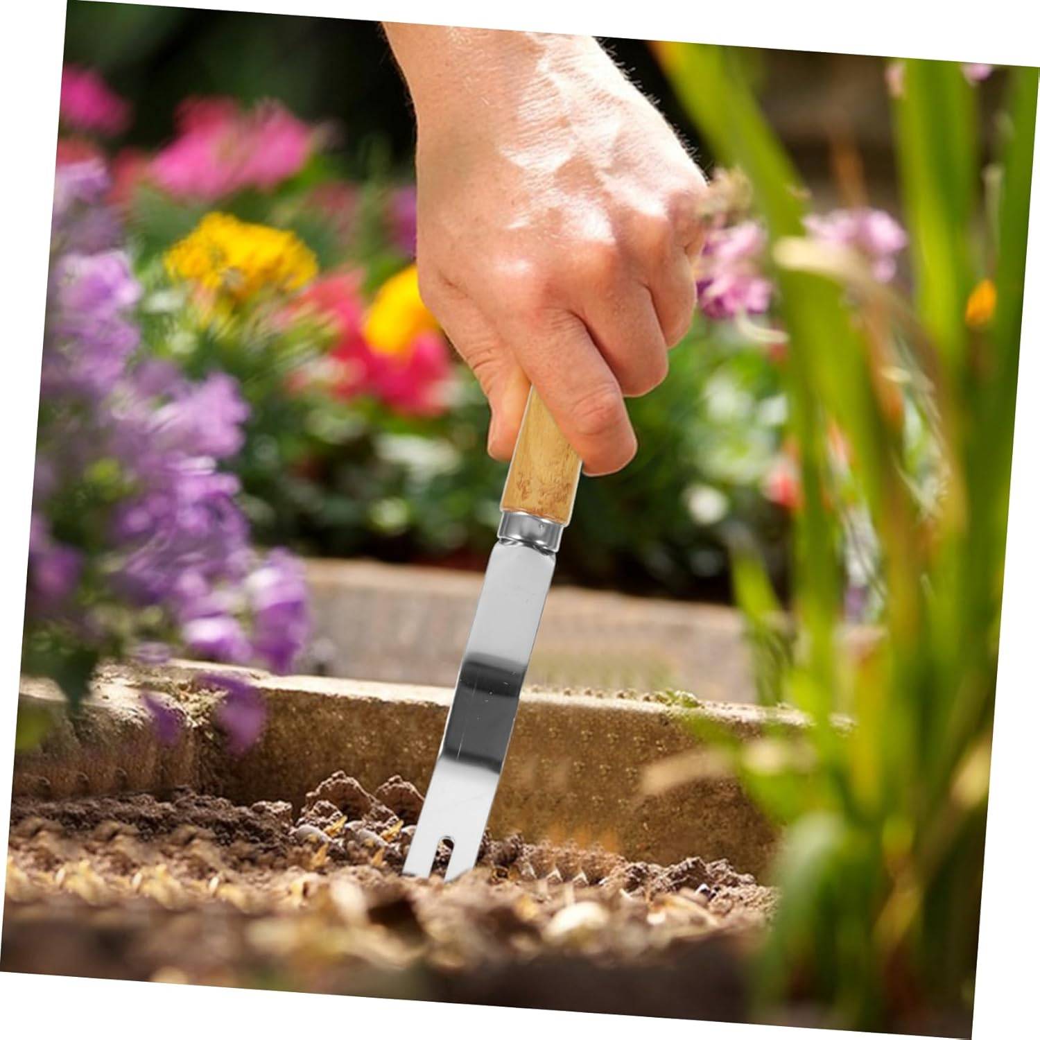 Pelle Jardin Solide - Manche Bois & Acier Inoxydable-Living123 - Image 4