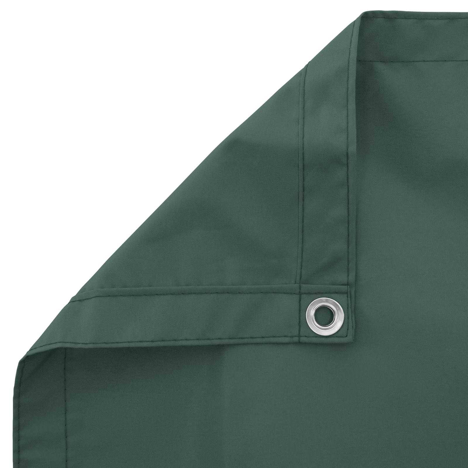 Écran de balcon tissu oxford vert foncé 500 x 100 cm - PANGIVO - Image 4