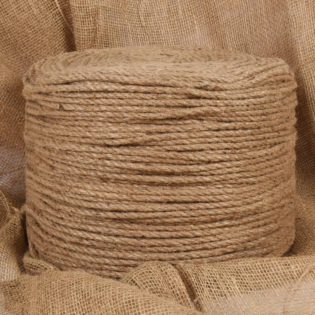 Corde de jute 25 m de long 8 mm d'épaisseur Maison Chic - Image 2