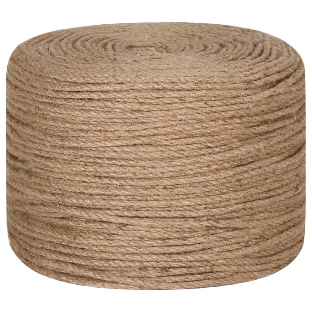 Corde de jute 25 m de long 8 mm d'épaisseur Maison Chic - Image 3