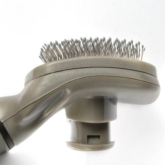 Love Story - Brosse de Toilettage "Manche Ergonomique" 19cm Gris - Image 2