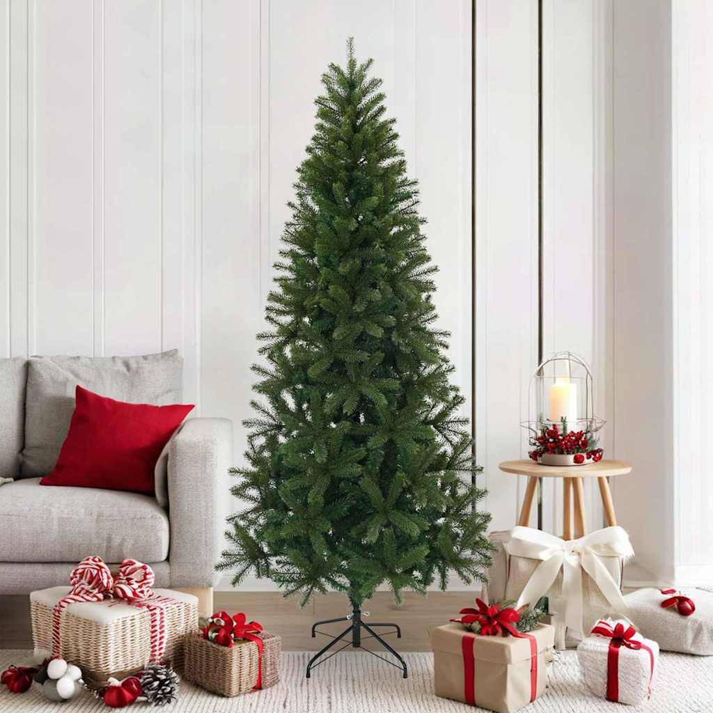Vidaxl - Sapin de Noël artificiel Vert 180 cm PVC, PE et acier vidaXL 42018734 - Image 1