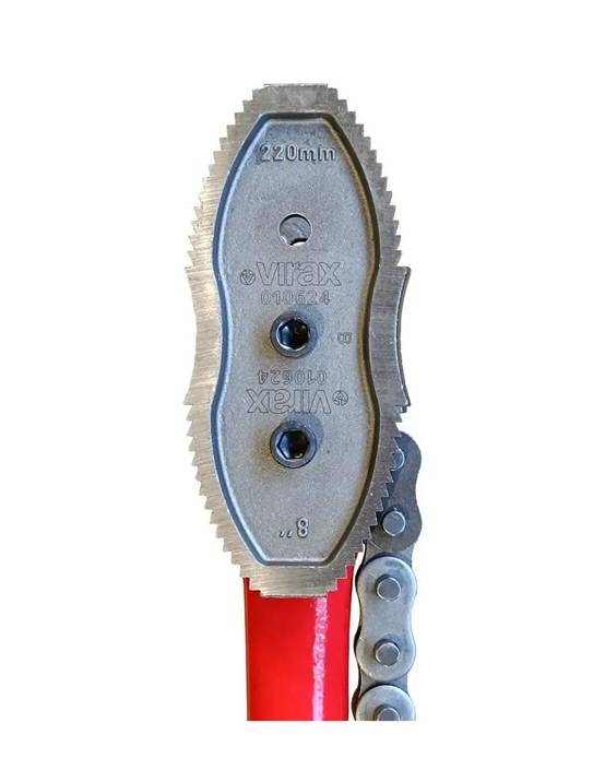 Serre tube à chaine 2.1/2' mors reversible - VIRAX - 10621 - Image 6