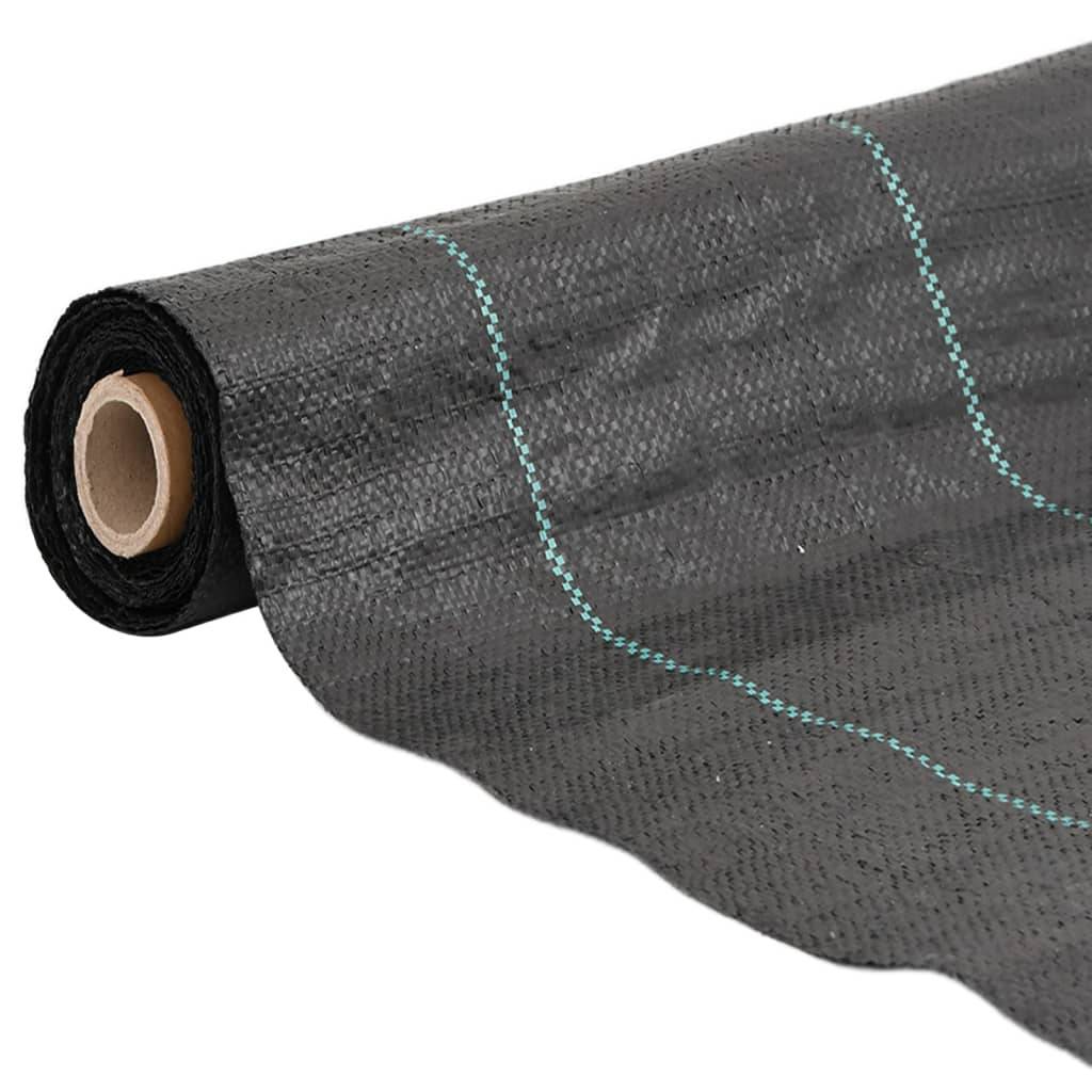 Vidaxl - Membrane anti-mauvaises herbes noir 2x200 m PP vidaXL 4005163 - Image 4