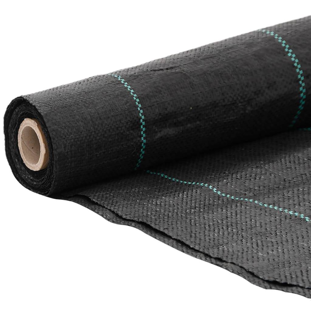 Vidaxl - Membrane anti-mauvaises herbes noir 2x200 m PP vidaXL 4005163 - Image 5