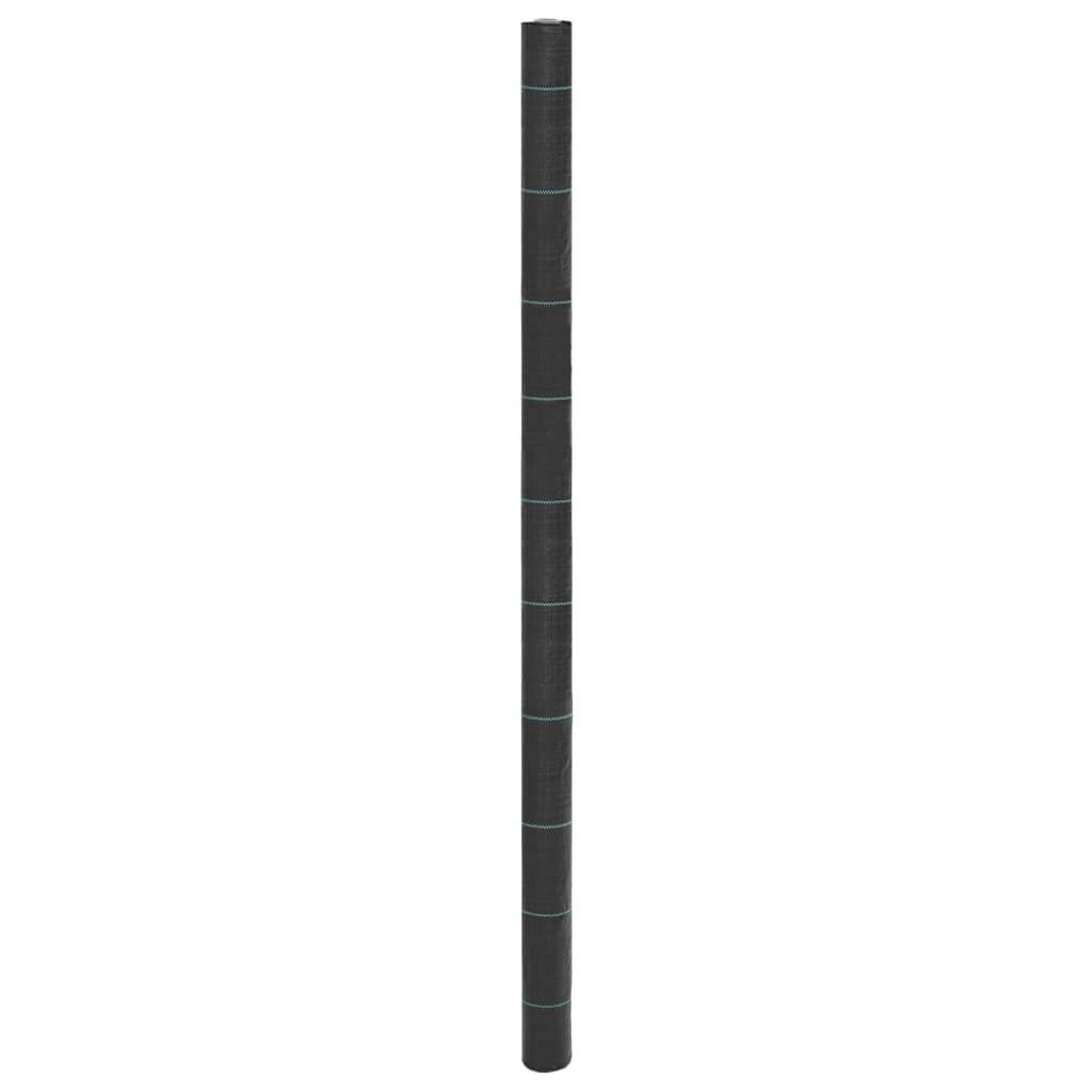Vidaxl - Membrane anti-mauvaises herbes noir 2x200 m PP vidaXL 4005163 - Image 1
