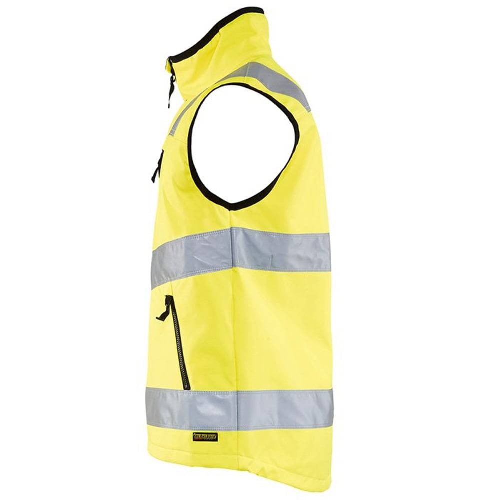 Gilet sans manches haute visibilité Blaklader Softshell Jaune XL - Image 6