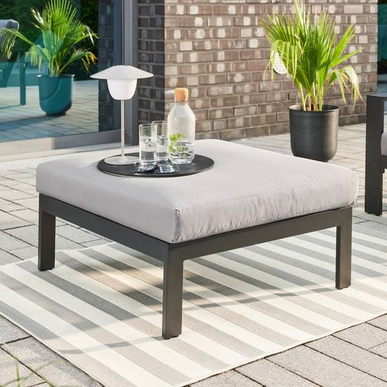 Home Deluxe - Salon de jardin aluminium HOME DELUXE RIO XS - anthracite - Image 2