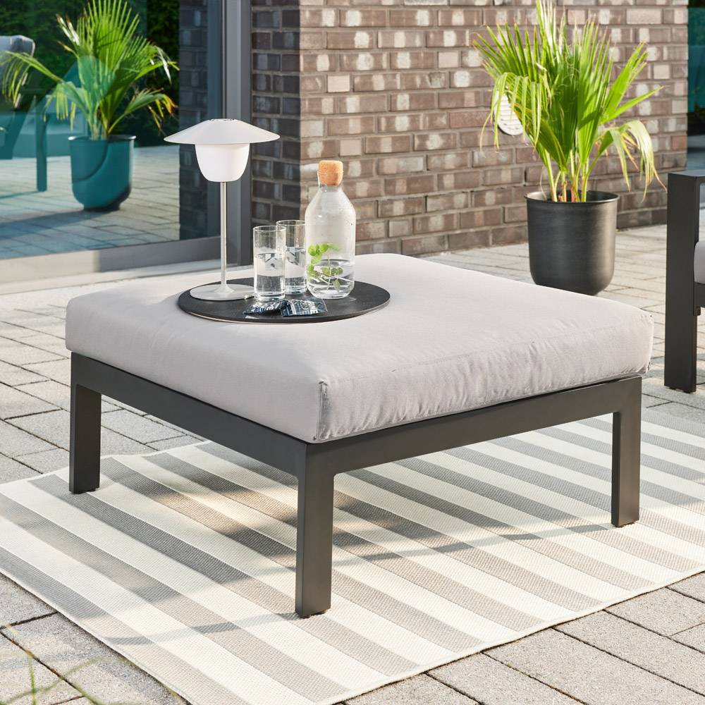 Home Deluxe - Salon de jardin aluminium HOME DELUXE RIO XS - anthracite - Image 2