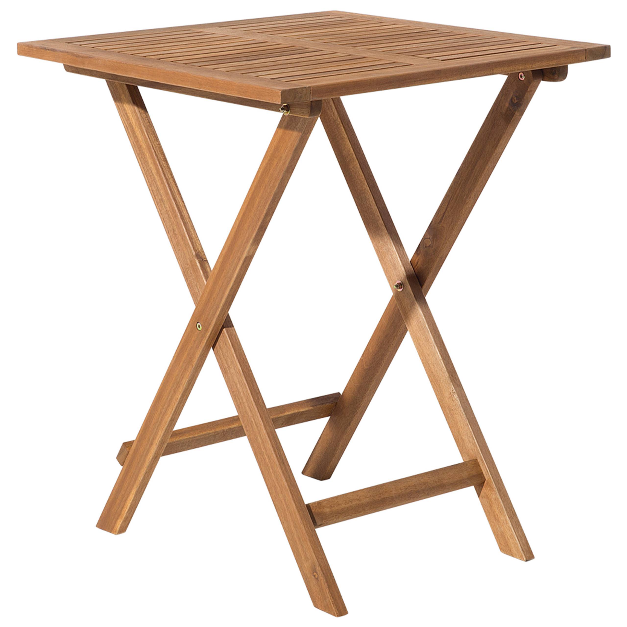 Beliani - Set de bistrot, 2 Personnes Acacia Vert menthe FIJI - 60x60x75- Beliani - Image 8