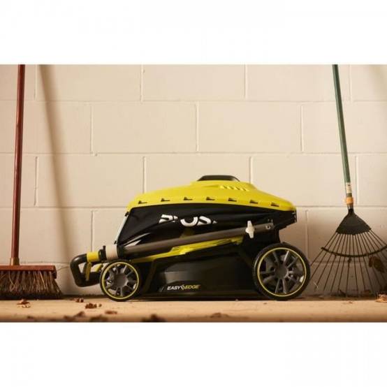 Ryobi - Tondeuse a Gazon RYOBI - poussée 18V ONE+ - Brushless - Ø coupe 37 cm - ramassage et mulching + batterie 5,0 Ah & chargeur - RY18LMX37 - Image 6