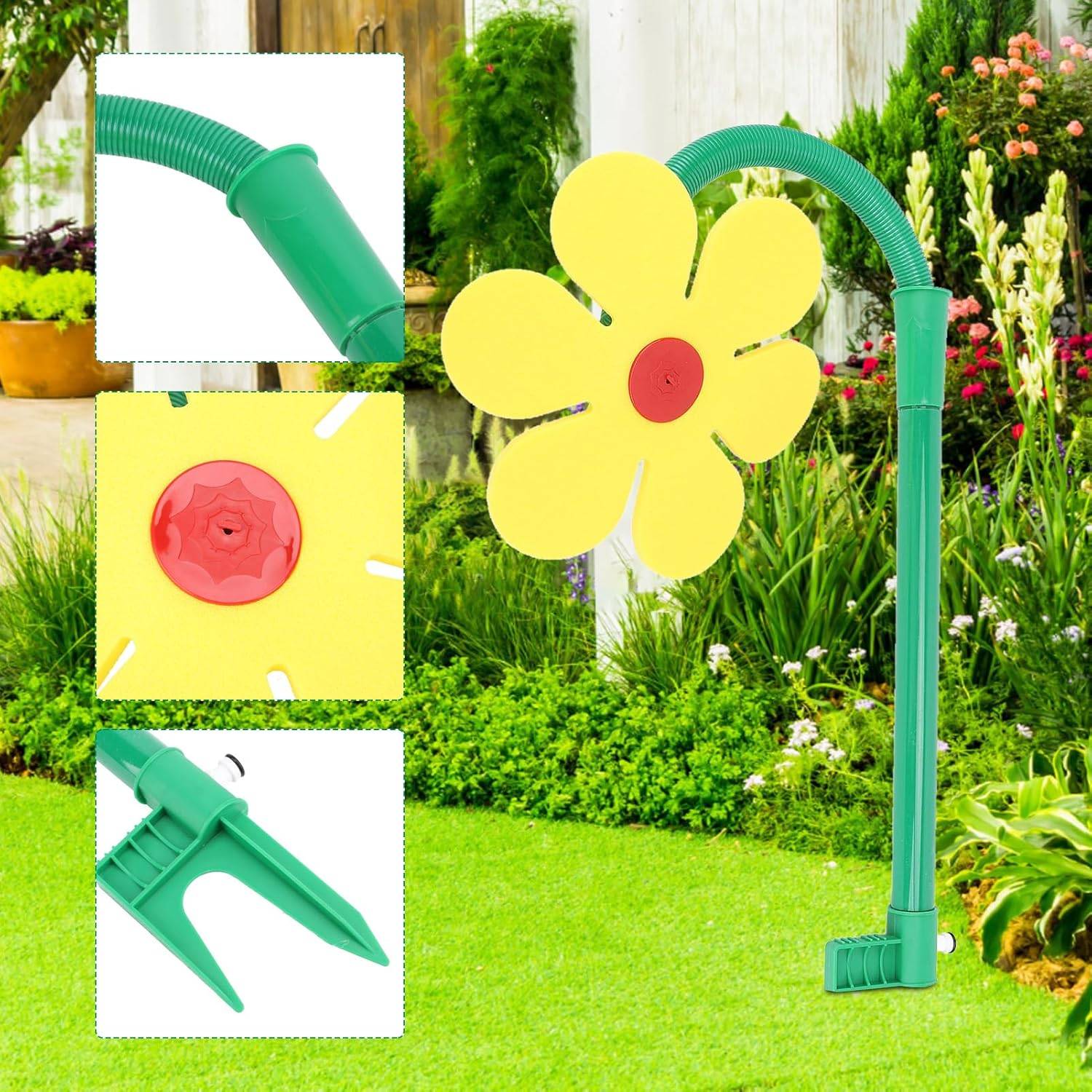Arroseur Danseur Tournesol - Amusant & Pratique- Living123 - Image 4