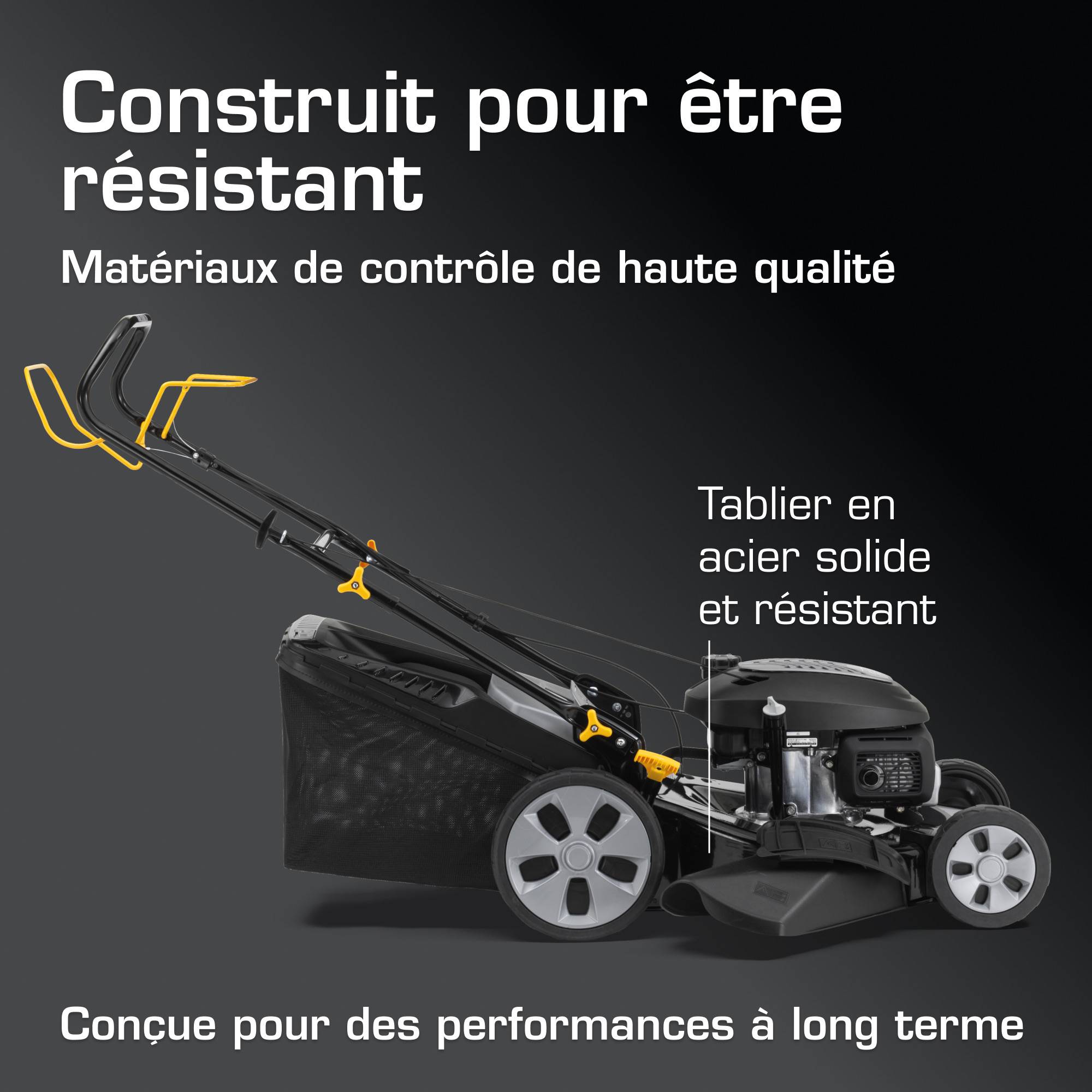 Alpina - Tondeuse AL5 51 SHQ, 166cc, largeur 51cm, bac 60L, 4 en 1 - ALPINA - Image 3
