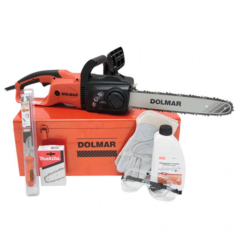 Tronçonneuse électrique 2000W 40cm + kit accessoires ES2141KTLC DOLMAR