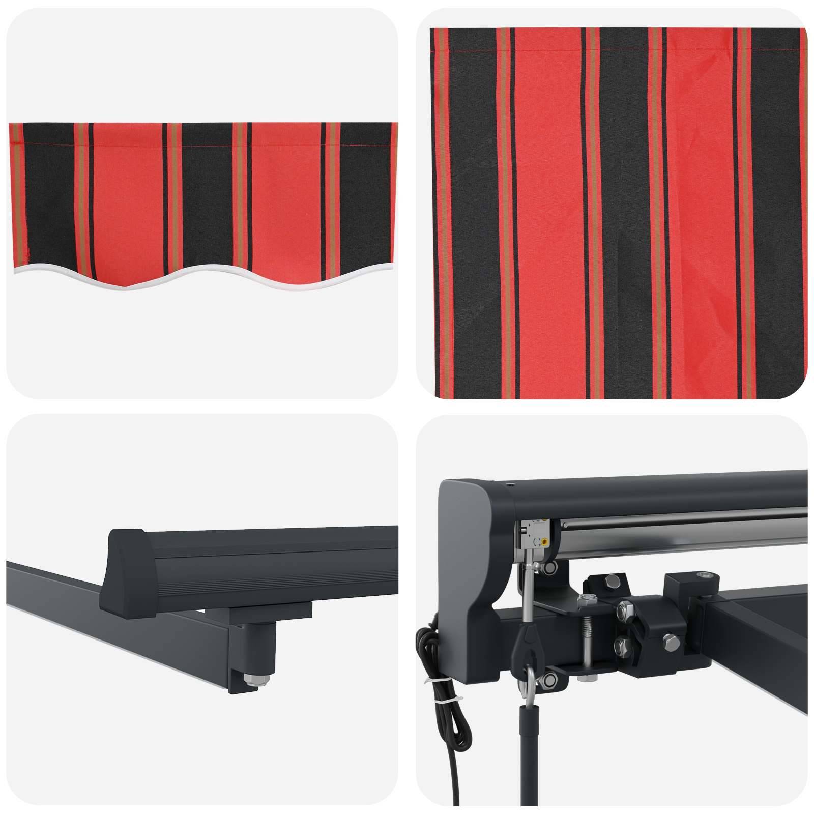 Vidaxl - Auvent rétractable électrique 4 × 3,5 m vidaXL 3421602 - Image 9