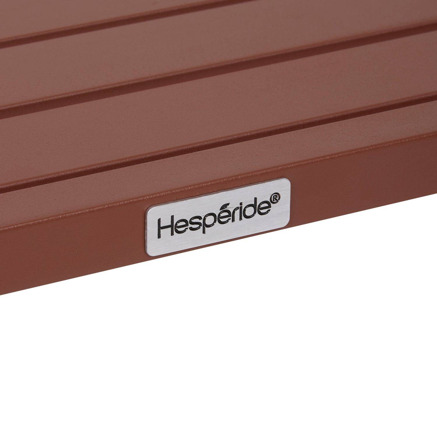 Hesperide - Table d'appoint de jardin Evasion 38x38cm acajou - Hespéride - Image 6