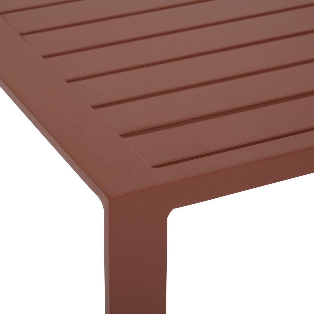 Hesperide - Table d'appoint de jardin Evasion 38x38cm acajou - Hespéride - Image 4
