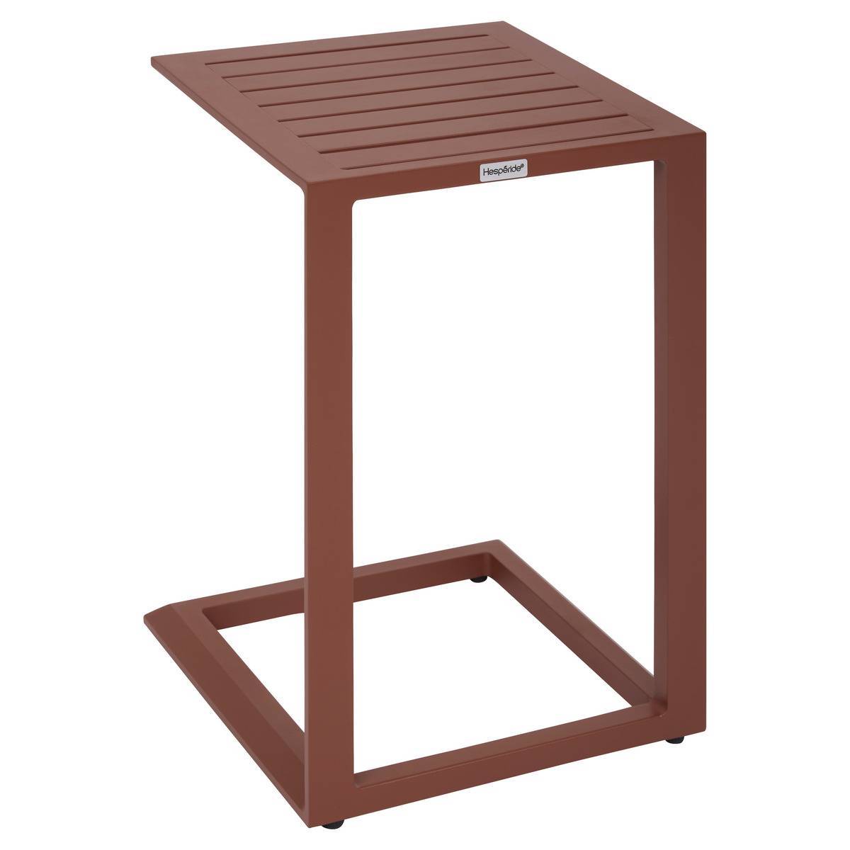 Hesperide - Table d'appoint de jardin Evasion 38x38cm acajou - Hespéride - Image 2