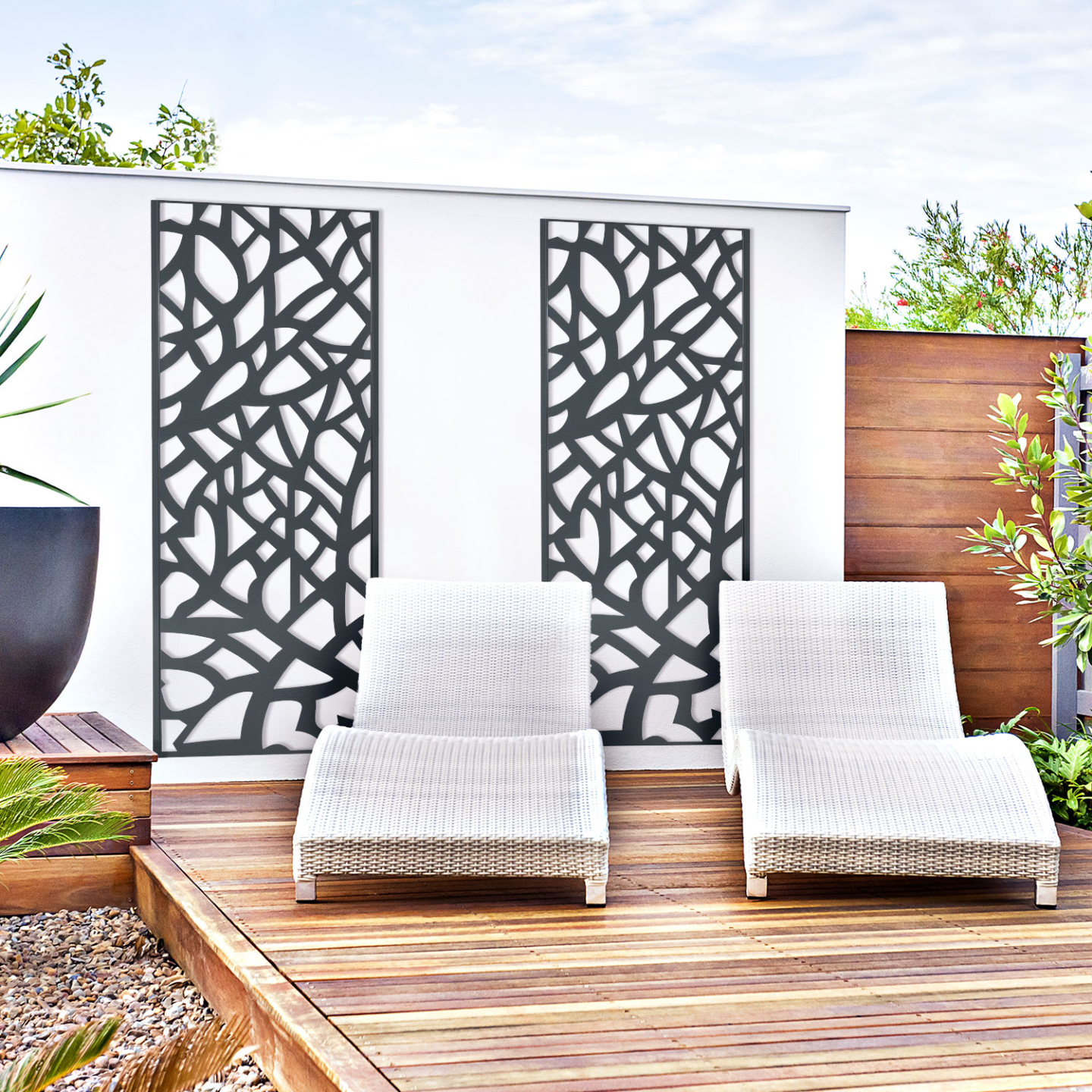 Panneau décoratif universel 150 x 50 CM USAK gris - Image 6