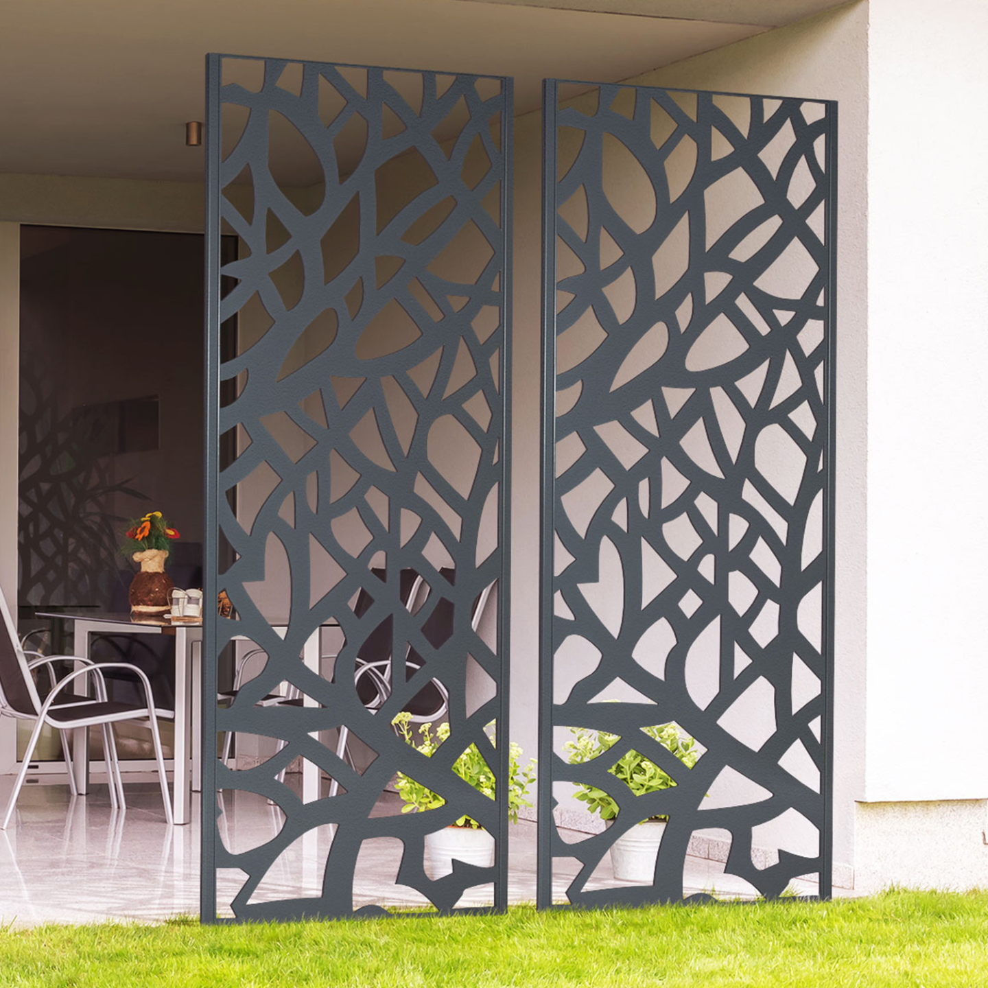Panneau décoratif universel 150 x 50 CM USAK gris - Image 1