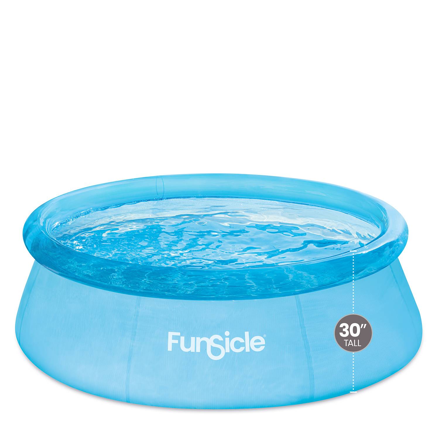 Piscine auto stable transparente bleue Funsicle Ø2,44m x76cm - Image 2